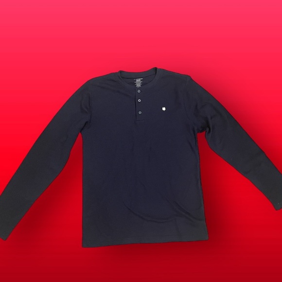 Lucky Brand Men’s Sleepwear Long Sleeve Shirt - Picture 2 of 5